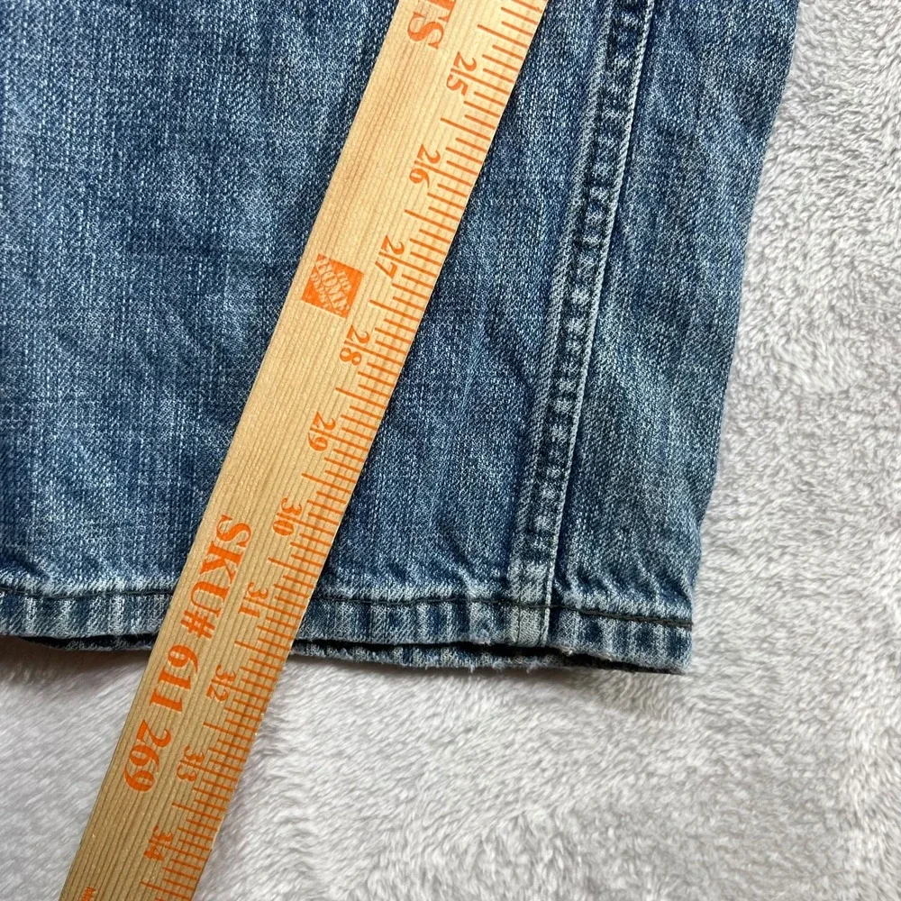 Levi's 559 Straight Jeans Men's Blue Denim Pockets Classic‎ Zip Fly - 37X31